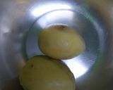 A picture of step 1 of Kachalu (Spicy and Tangy Potatoes).