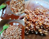 A picture of step 3 of Sugar Peanut Chikki.