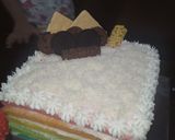 Foto langkah ke 11 dari resep Rainbow cake / tart rainbow (pelangi).