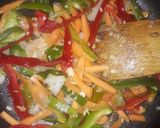 A picture of step 5 of Beef in Oyster Sauce.