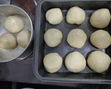 Foto langkah ke 6 dari resep Smoked Beef Cheese Bread Autolize Method.