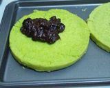 Foto langkah ke 4 dari resep Bolu pandan selai coklat hunkwe.