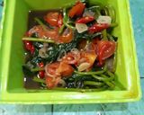 Foto langkah ke 3 dari resep 12. Tumis daun ubi.