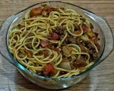 Foto langkah ke 3 dari resep 13.Baked Spaghetti #pekaninspirasi #bikinramadanberkesan.