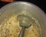 A picture of step 2 of Rava kichadi.