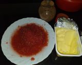 Foto del paso 7 de la receta: Tajín de carne de ternera con gombos y salsa de tomate - Mlokhiya