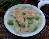 รูปขั้นตอนการทำที่ 4 ของ ต้มกะทิหน่อไม้กุ้งสด โดย:ทำครัวง่ายๆbyจุไรรัตน์