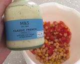 A picture of step 1 of Fresh Chickpea Salad.