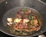 A picture of step 4 of Ladies rump steak with roasted vegetables.