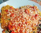 Foto langkah ke 4 dari resep Omelet Cinta.