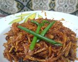 Foto langkah ke 5 dari resep Sambal kering kentang.