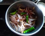 A picture of step 2 of Misali cha waran mix lentil dal.
