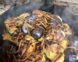 Foto del paso 6 de la receta: Nuestra versión del "pollo jamaicano", con patatas "Vitolette"