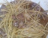 صورة لخطوة 1 من وصفة اسباجتي بصوص اللحم