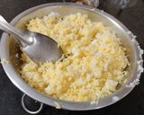 A picture of step 1 of Pulihora.