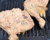 A picture of step 5 of Kalmi Tikka.