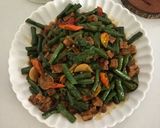 Foto langkah ke 4 dari resep Oseng Tempe Kacang Panjang.