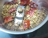 A picture of step 2 of Gongura pickle.
