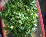 A picture of step 1 of Methi dal.