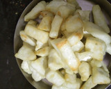 A picture of step 2 of Mutter paneer.