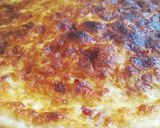 A picture of step 5 of Quiche Lorraine.
