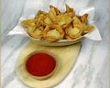 Foto langkah ke 3 dari resep Pangsit Goreng Isi Ayam.