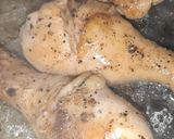 A picture of step 2 of Cheesy chicken drumsticks.
