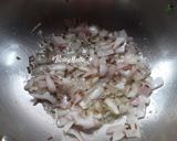 A picture of step 4 of Baigan Bharta/ Ringna No Olo sabzi.
