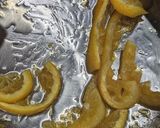 A picture of step 1 of Candied orange slices.