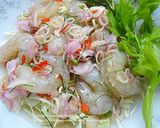 รูปขั้นตอนการทำที่ 5 ของ กุ้งแช่น้ำปลายำสมุนไพรวาซาบิ