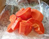 Foto del paso 1 de la receta: Mousse de papaya (lechosa)