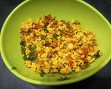 पनीर भुर्जी (Paneer Bhurji Recipe In Marathi) रेसिपी स्टेप 6 फोटो