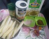 A picture of step 8 of Flower french fries.