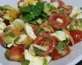 A picture of step 8 of Quick and delish main-course salad.