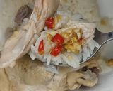 รูปขั้นตอนการทำที่ 4 ของ ข้าวมันไก่หม้อหุงข้าว เมนูเด็ก 2 ขวบขึ้นไป
