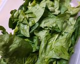 Foto del paso 1 de la receta: Fideos con espinacas