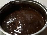 Chocolate chiffon cake