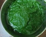 A picture of step 1 of Corn palak curry.