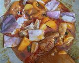 Gambar langkah 4 resipi Sotong Goreng Kari.