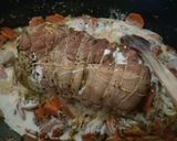 Une image de l'étape 6 de Rôti de veau moutarde et ses légumes en cocotte au Cook Expert.