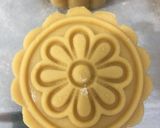Hình bước làm 3 của món Bánh Trung Thu Nướng_DẻoNhân đậu xanh matcha_đậu đen🤪🤪