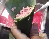 Foto langkah ke 4 dari resep Getuk Kulit Buah Naga.