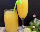 A picture of step 4 of Pineapple Ginger and Lemon Juice.