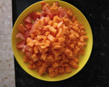 Foto del paso 3 de la receta: "Empanada" de soja texturizada, zanahoria y tomate