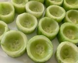 Une image de l'étape 3 de ☆Bouchées de Concombre au Thon☆.
