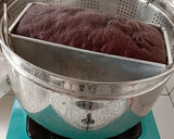 Foto langkah ke 7 dari resep Brownies Kukus Amanda anti gagal dijamin enak.