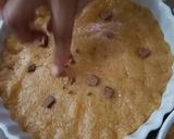 A picture of step 3 of Pizookie.