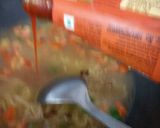 A picture of step 4 of Vegetable Thukpa/Veg Noodle Soup.