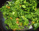 पालक फ्राई (Palak fry recipe in hindi) रेसिपी चरण 4 फोटो