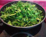 A picture of step 2 of Vegetarian Spinach Enchiladas.